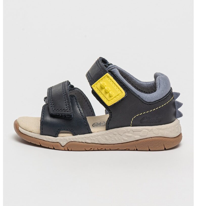 Кожени сандали Spiney Step с велкро Clarks
