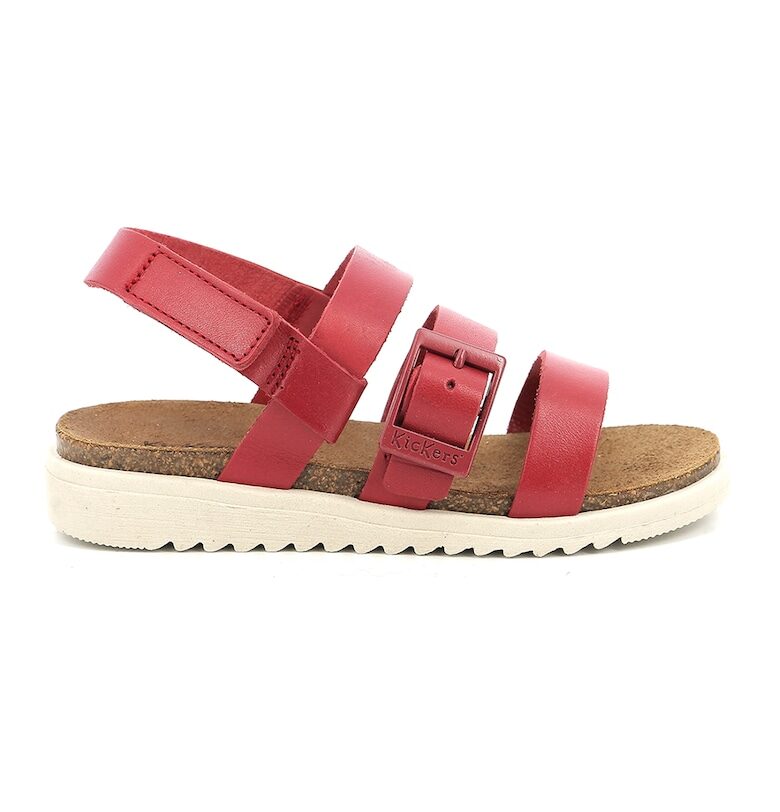 Кожени сандали с велкро Kickers kids