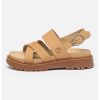 Кожени сандали с каишка с тока Timberland