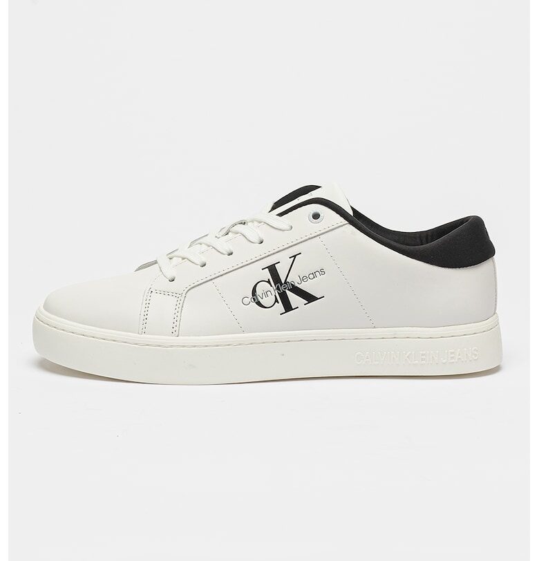 Кожени спортни обувки Classic Cupsole със синтетика CALVIN KLEIN JEANS