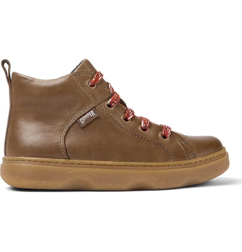 Кожени спортни обувки Kiddo 8519 с висок профил Camper