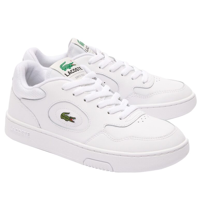 Кожени спортни обувки Lineset с текстил Lacoste