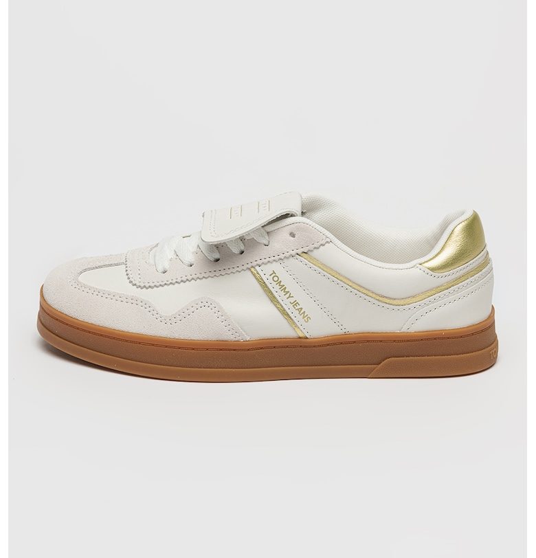 Кожени спортни обувки The Greenwich Flap Tommy Jeans