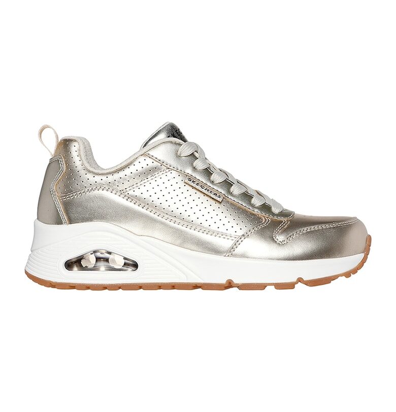 Кожени спортни обувки Uno с лого Skechers