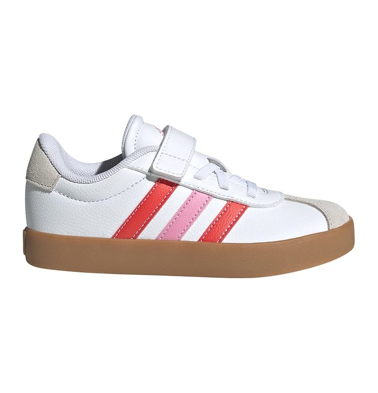 Кожени спортни обувки VL Court 3.0 с велур adidas Sportswear