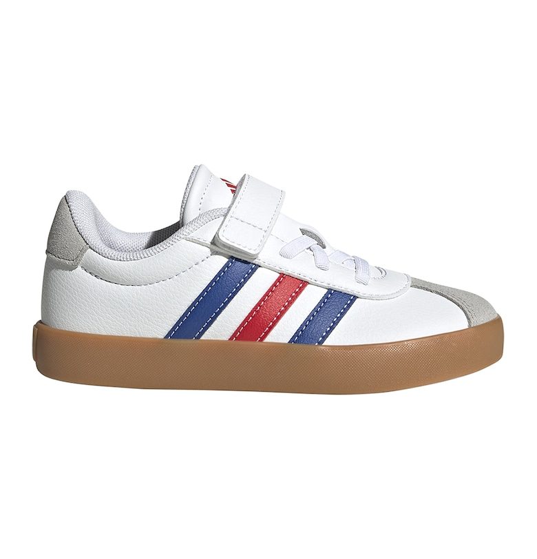 Кожени спортни обувки VL Court 3.0 с велур adidas Sportswear