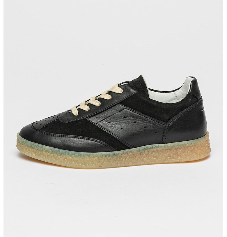 Кожени спортни обувки с велур MM6 MAISON MARGIELA