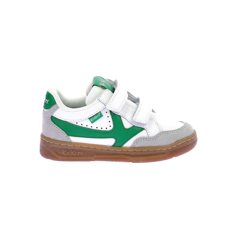Кожени спортни обувки с еко кожа Kickers kids