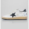 Кожени спортни обувки с лого GOLDEN GOOSE