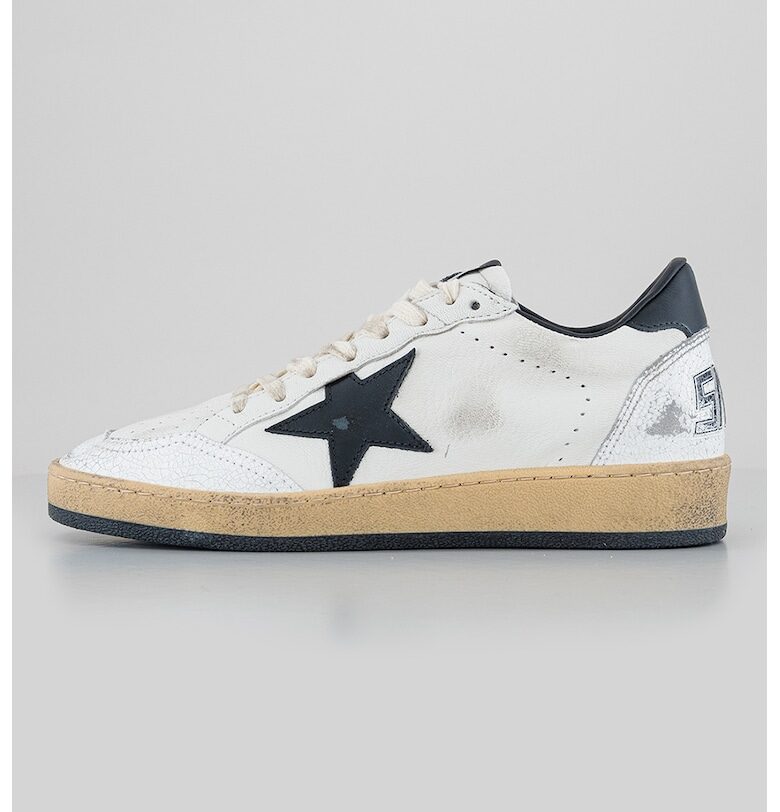 Кожени спортни обувки с лого GOLDEN GOOSE
