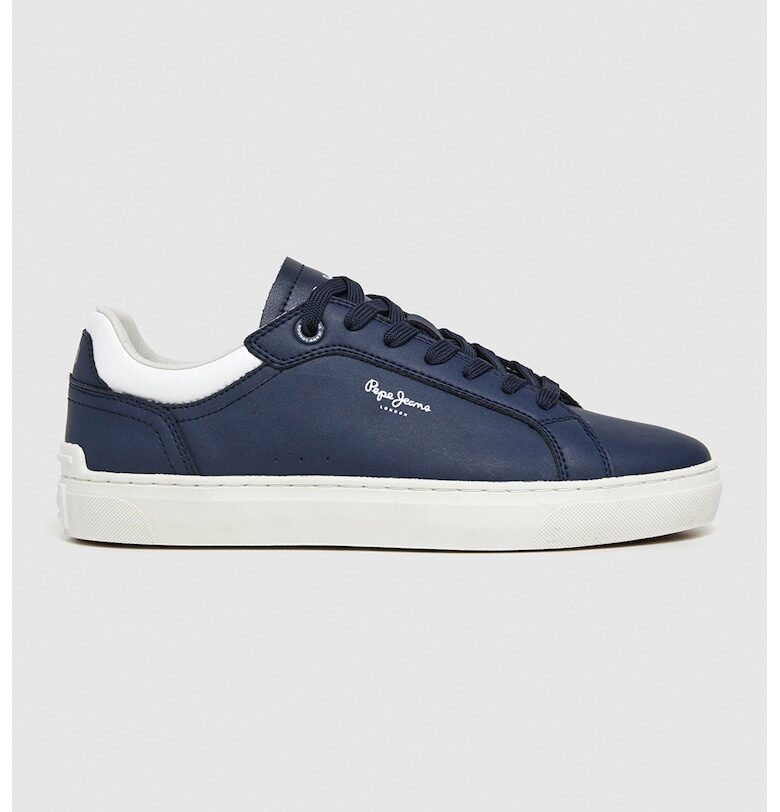 Кожени спортни обувки с лого Pepe Jeans London
