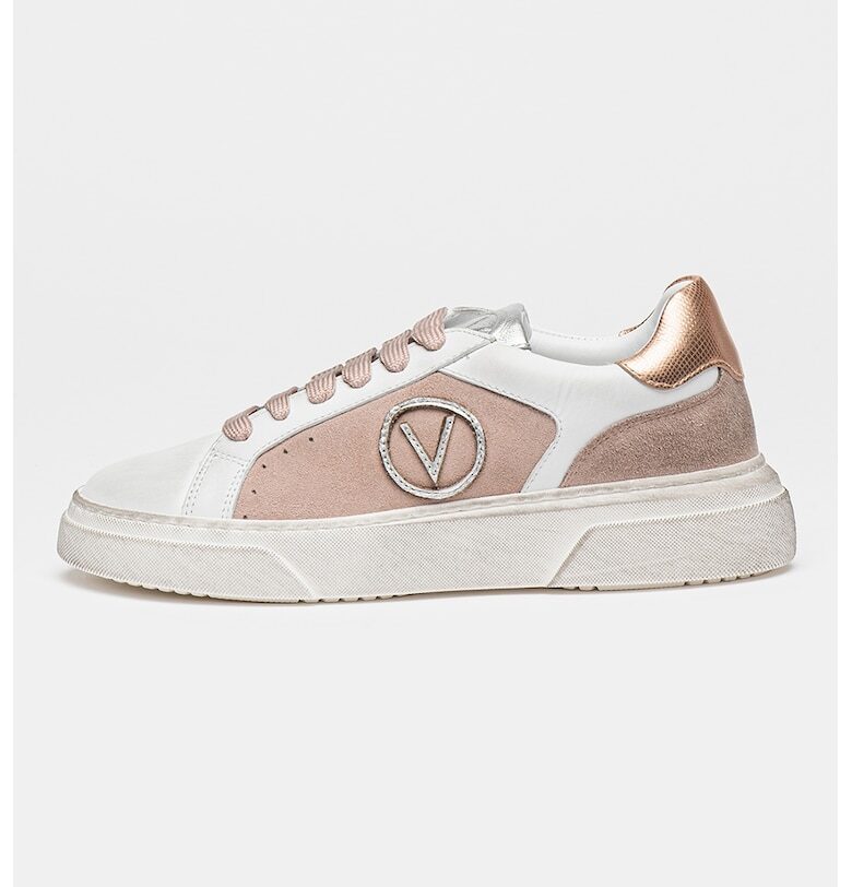 Кожени спортни обувки с лого Valentino