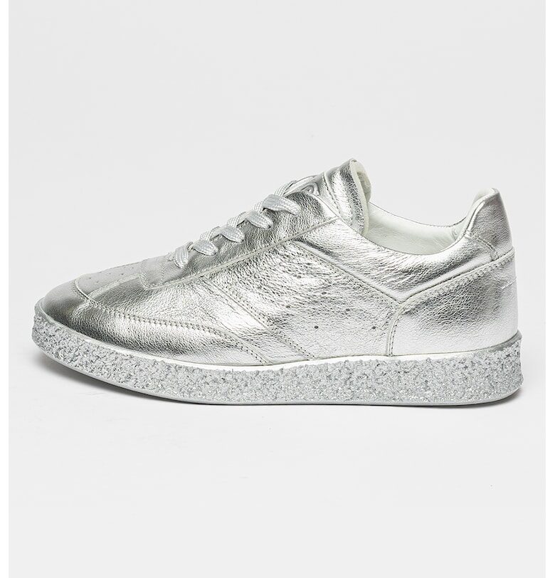 Кожени спортни обувки с овален връх MM6 MAISON MARGIELA