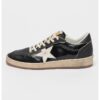 Кожени спортни обувки с принт GOLDEN GOOSE