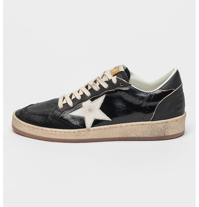 Кожени спортни обувки с принт GOLDEN GOOSE