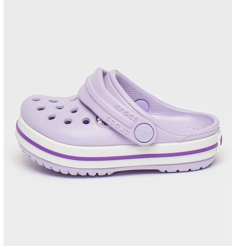 Крокс Crocband с отворена пета и контрастни ивици Crocs