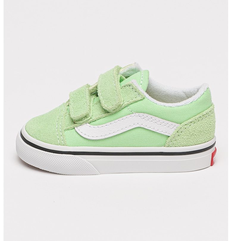 Маратонки Old Skool с велур и велкро Vans