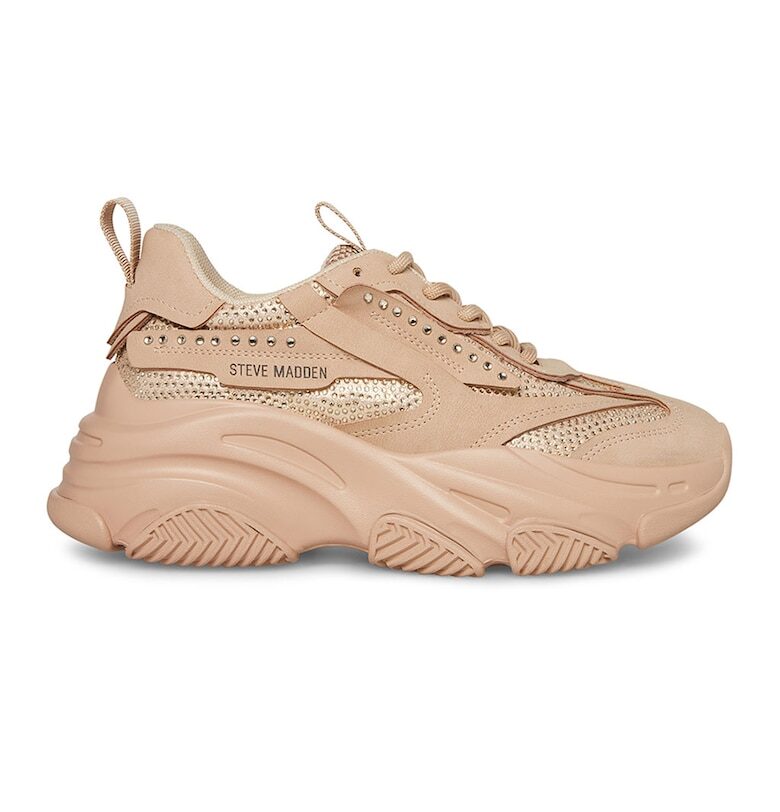 Масивни спортни обувки Possessionr с декоративни камъни Steve Madden