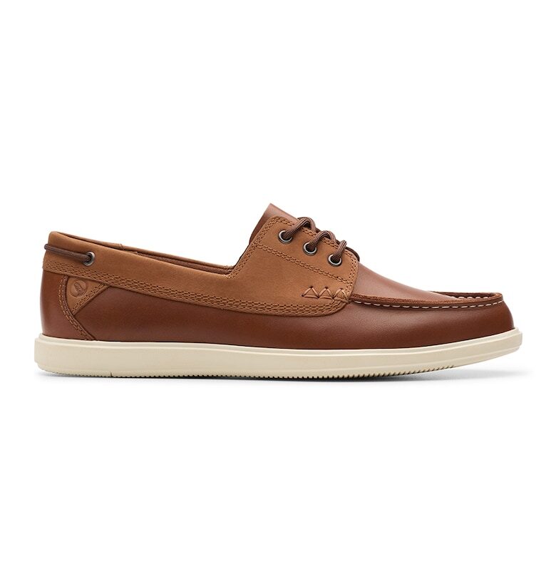 Мокасини Bratton от набук Clarks