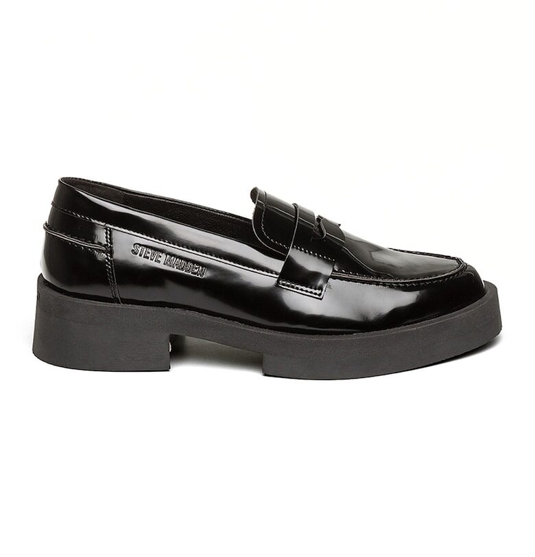 Мокасини от лачена кожа Steve Madden