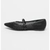 Мрежести пантофки Bray с остър връх NINE WEST