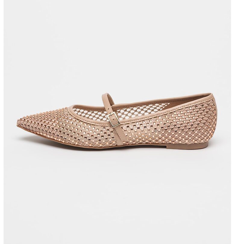 Мрежести пантофки Bray с остър връх NINE WEST