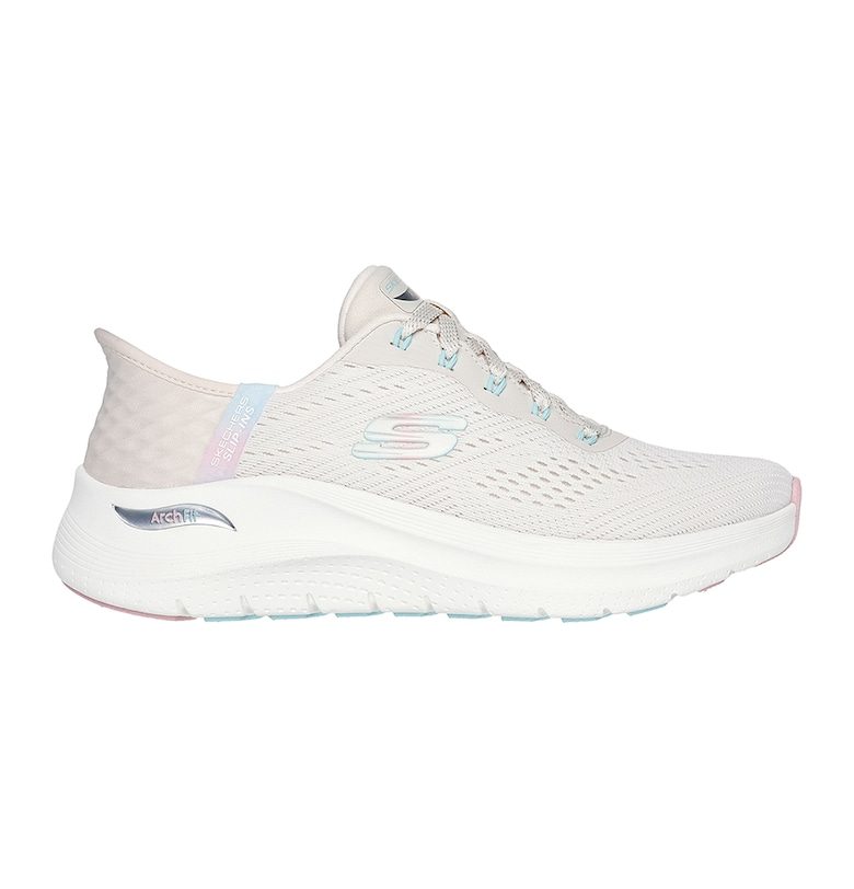Мрежести спортни обувки Easy с лого Skechers