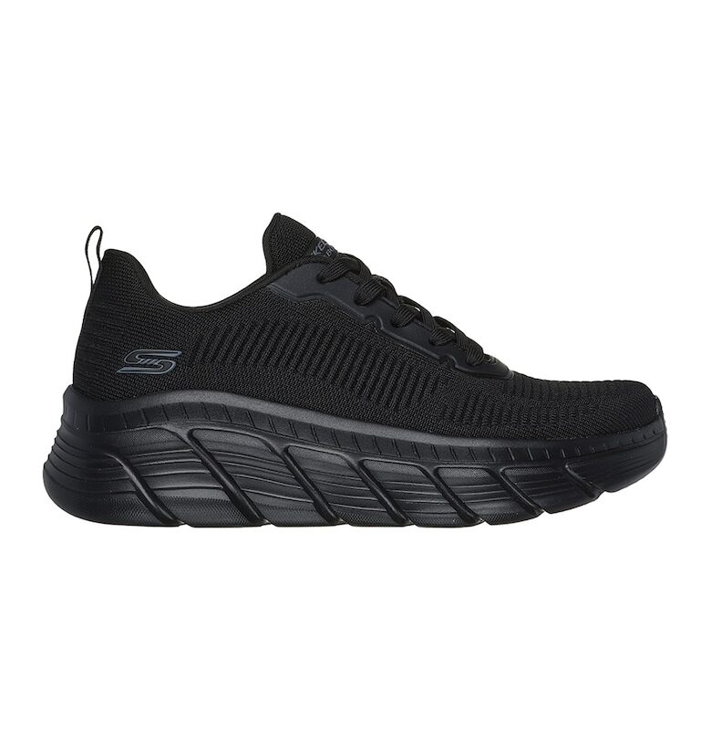 Мрежести спортни обувки Flex - Flying със скосена подметка Skechers