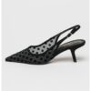 Обувки Bianka с остър връх и отворена пета Sam Edelman
