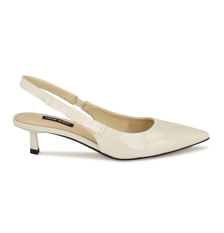 Обувки Viki с отворена пета и остър връх NINE WEST