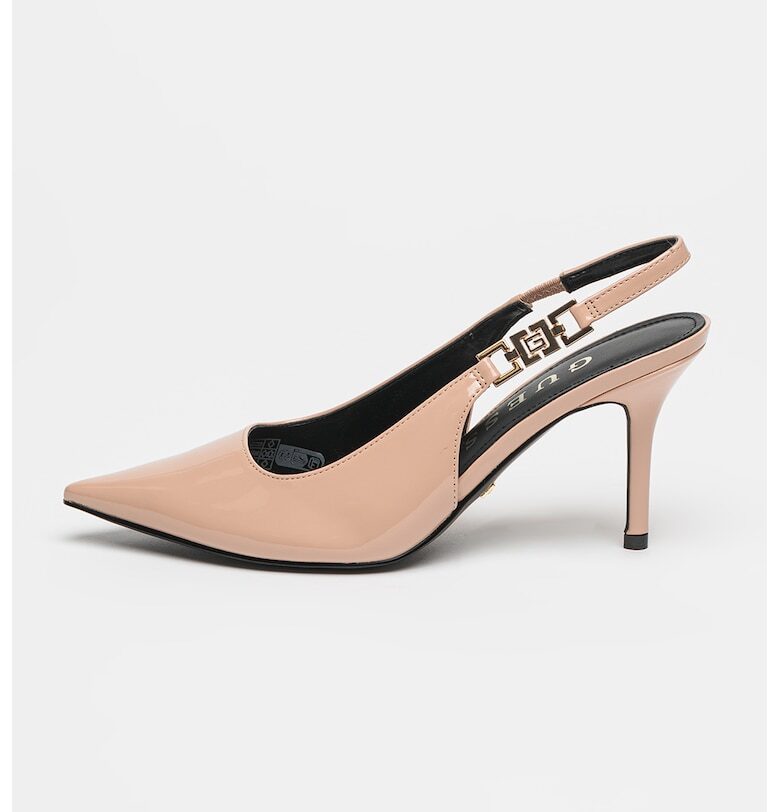 Обувки от еко кожа с котешки ток GUESS