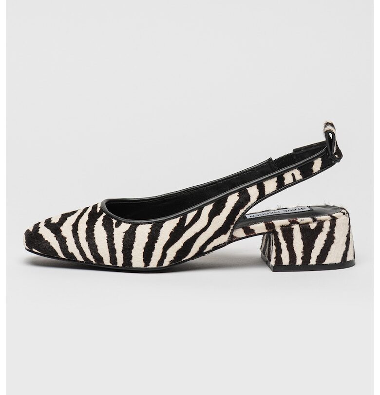 Обувки от кожа с косъм Steve Madden