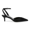 Обувки с декоративни камъни и каишка на глезена Steve Madden