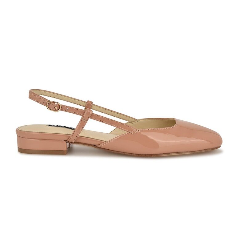 Пантофки Socio от еко кожа с тока NINE WEST