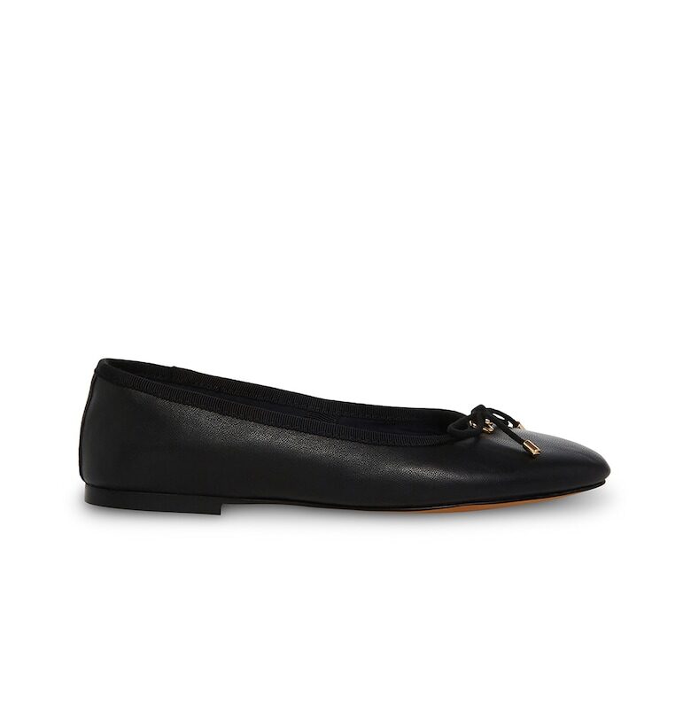 Пантофки от еко кожа с панделка Steve Madden