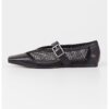 Пантофки с мрежести панели Vagabond Shoemakers