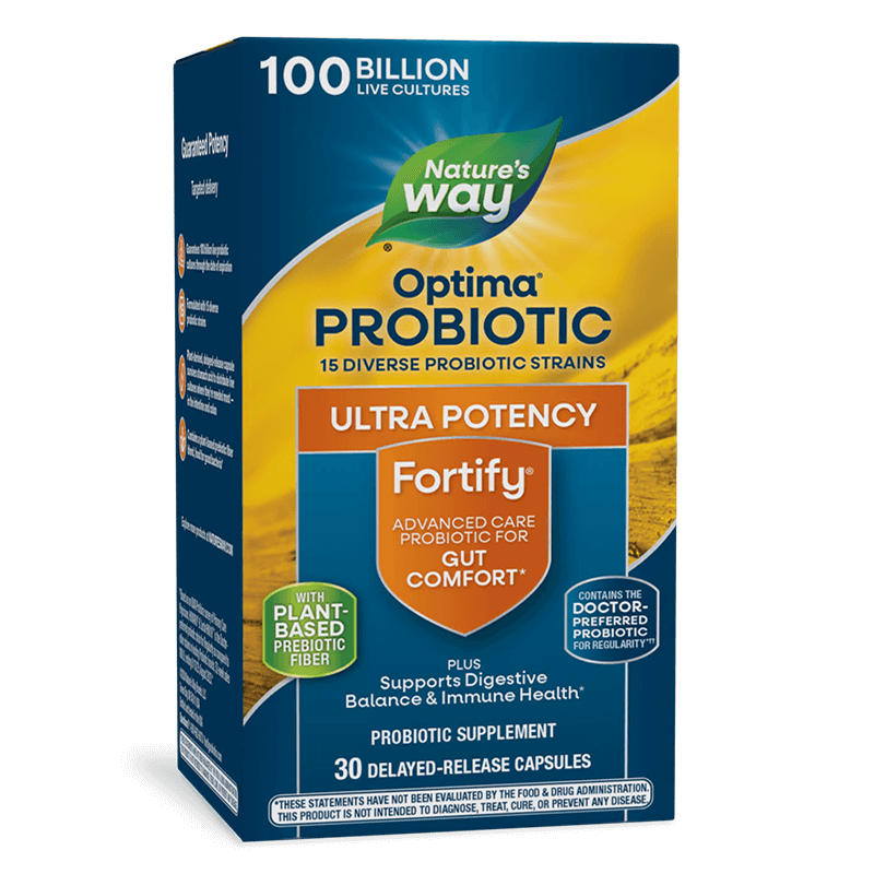 Пробиотик + пребиотици – специална грижа - Fortify Optima Probiotic Advanced Care