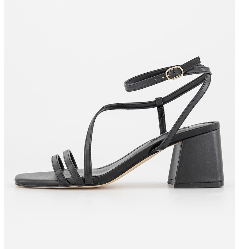 Сандали Georga от еко кожа с масивен ток NINE WEST