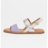 Сандали Karsea с каишка с тока Clarks