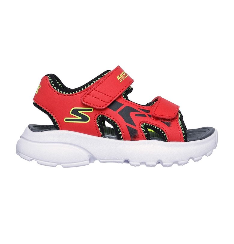 Сандали с велкро и лого Skechers
