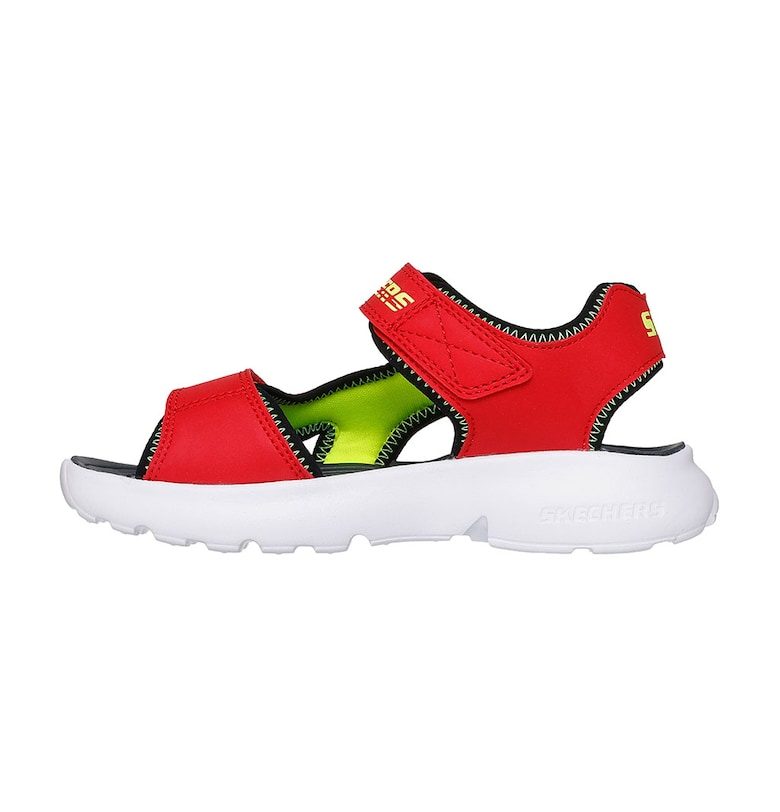 Сандали с велкро и лого Skechers