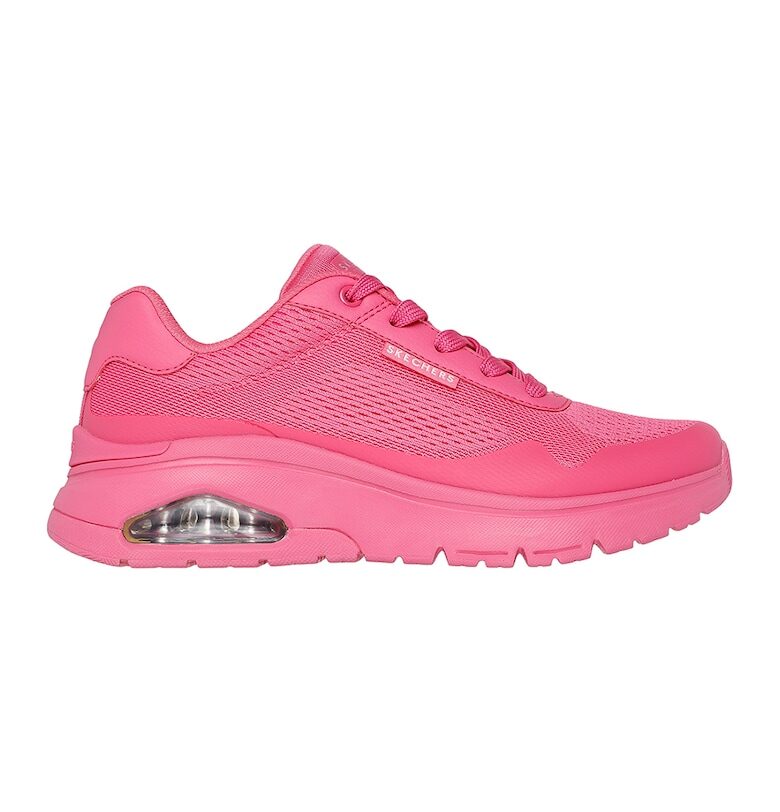 Скосени спортни обувки Uno Flex от текстил с еко кожа Skechers