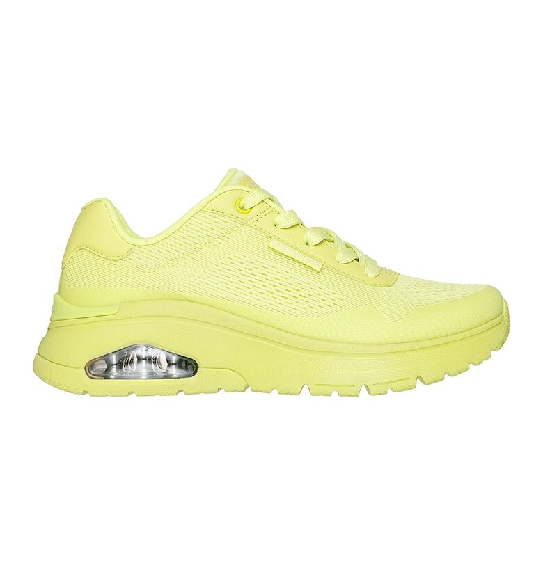Скосени спортни обувки Uno Flex от текстил с еко кожа Skechers