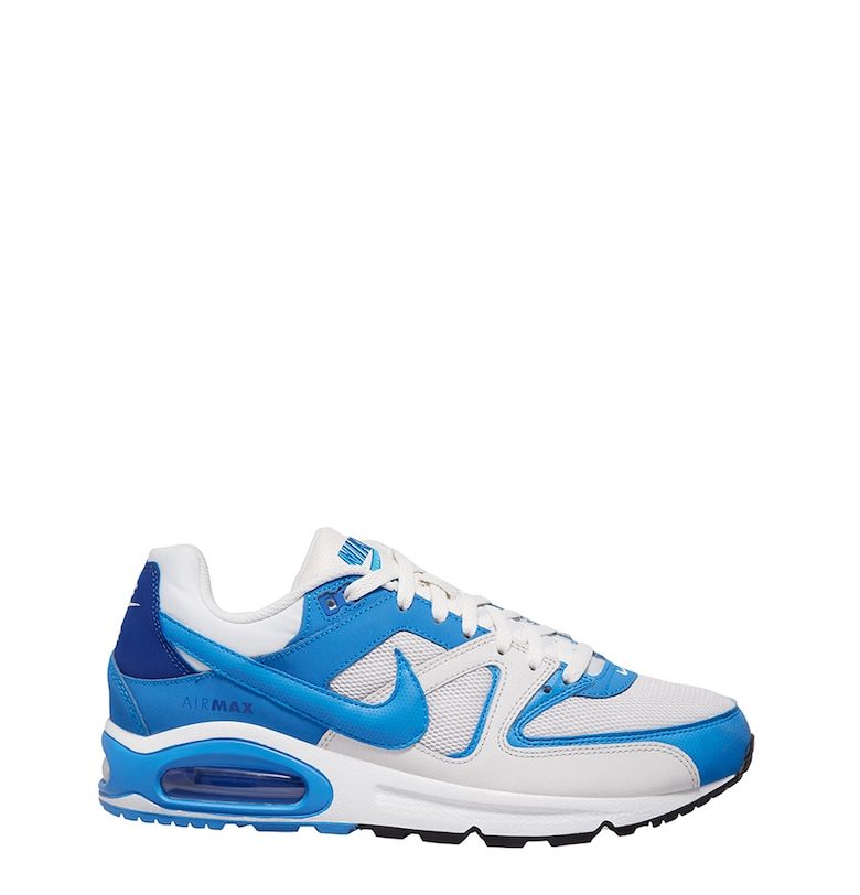 Спортни обувки от текстил и кожа AIR MAX COMMAND - Бял - Син Nike