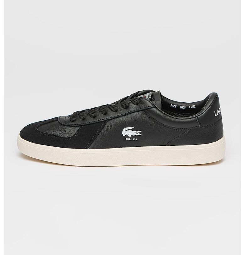 Спортни обувки Baseshot Pro от кожа и велур Lacoste