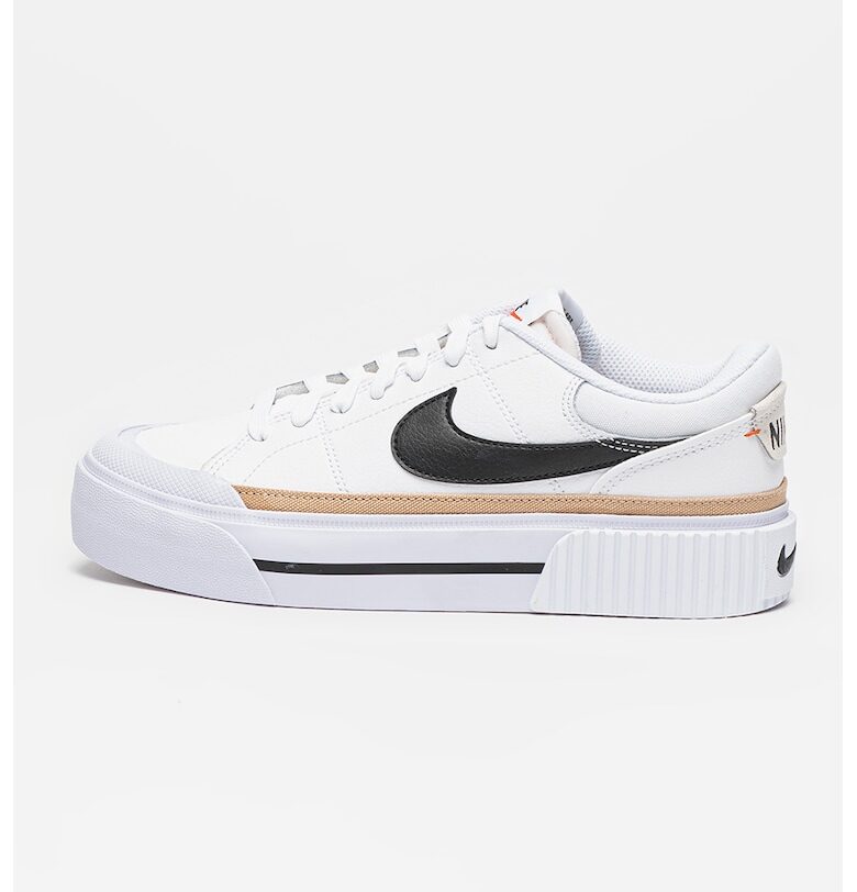 Спортни обувки Court Legacy Lift от кожа и еко кожа Nike