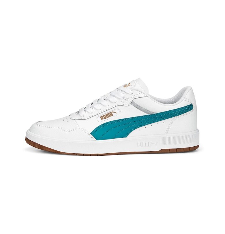 Спортни обувки Court Ultra от кожа и еко кожа с лого Puma