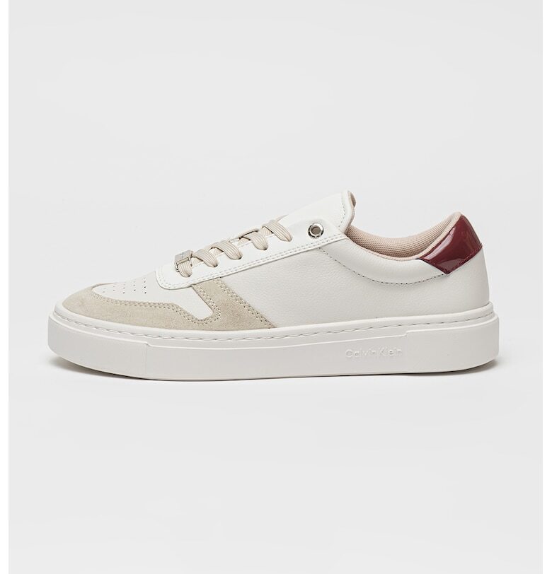 Спортни обувки Cupsole с велур и връзки CALVIN KLEIN