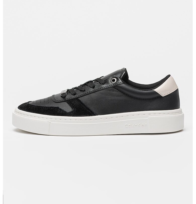 Спортни обувки Cupsole с велур и връзки CALVIN KLEIN