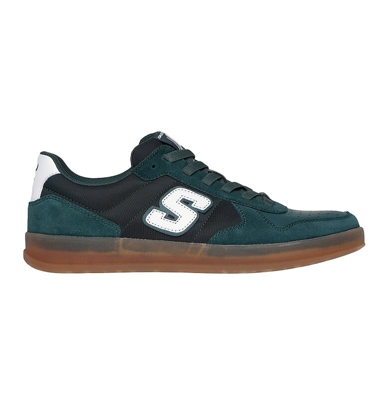 Спортни обувки New Wave Cup от кожа и велур Skechers